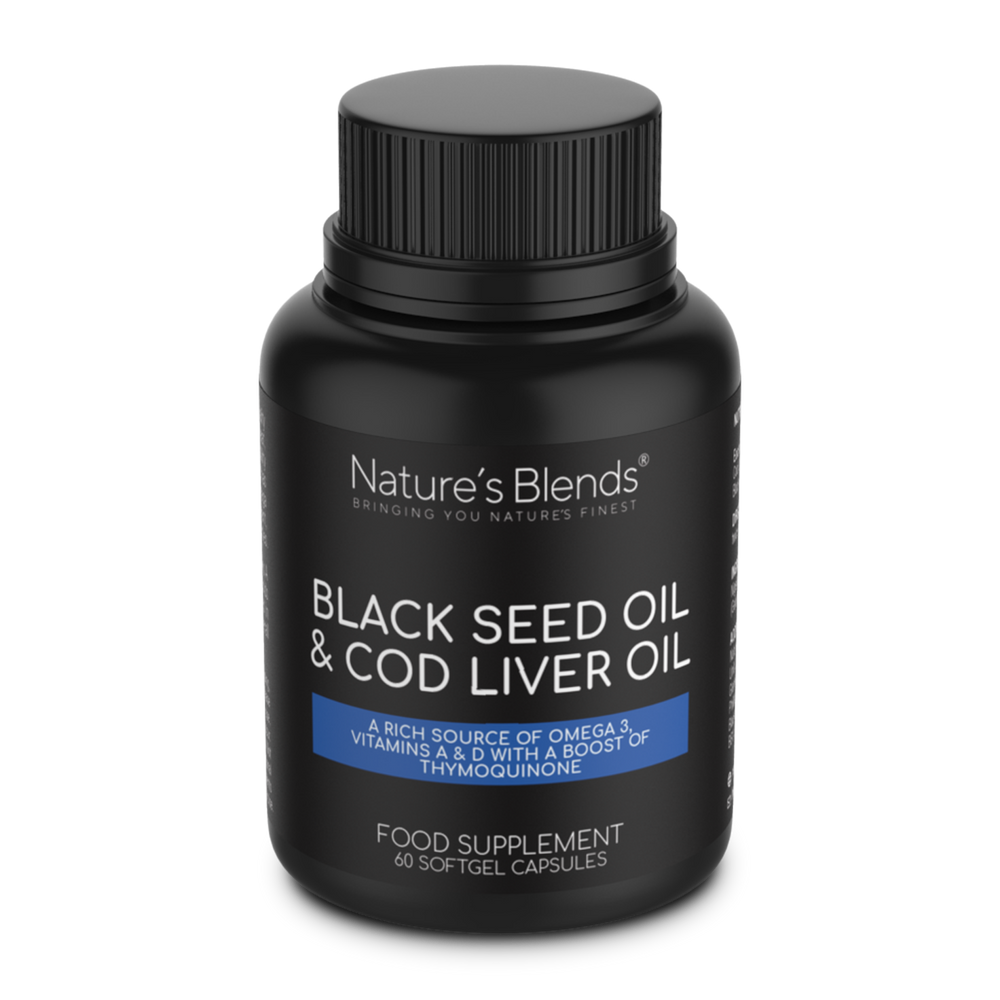 Black Seed and Cod Liver Oil Capsules